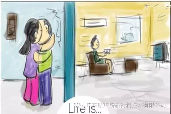 人生就是。。。 就算孩子在家，還是忍不住與40歲的另一半偷偷親一口