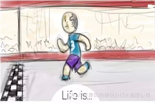 人生就是。。。 60歲，跑完馬拉松