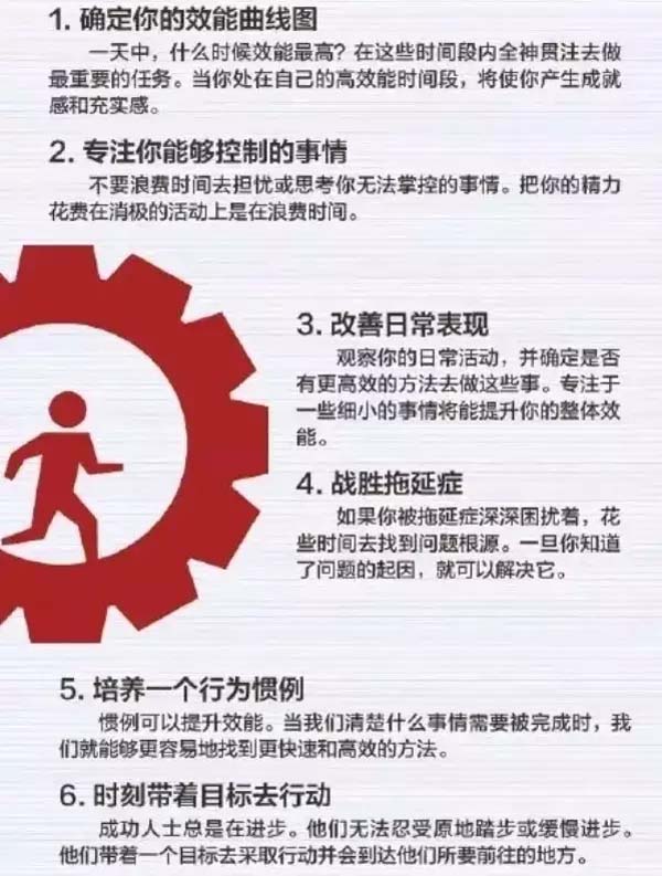 50個方法助你管理時間，過好每一天-1
